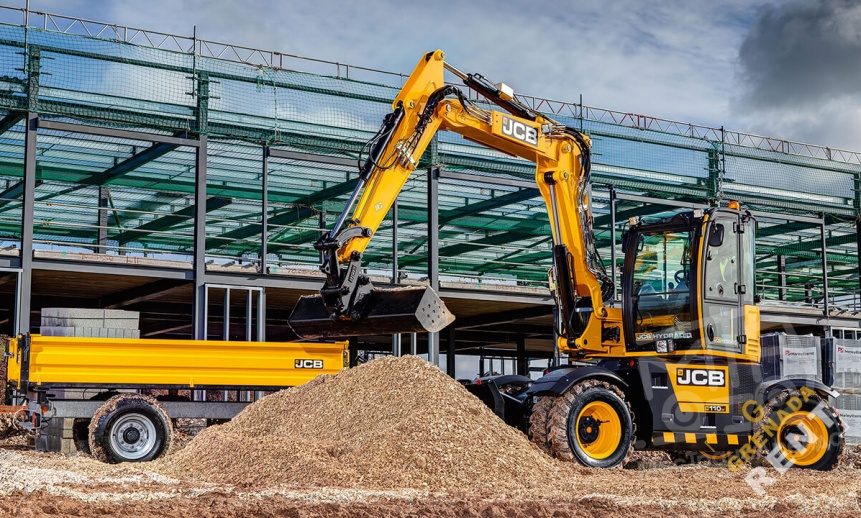 Аренда колесного экскаватора JCB Hydradig 110W thumbnail 3