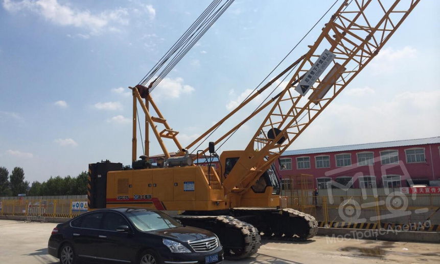 Аренда гусеничного крана XCMG XGC75 thumbnail 1