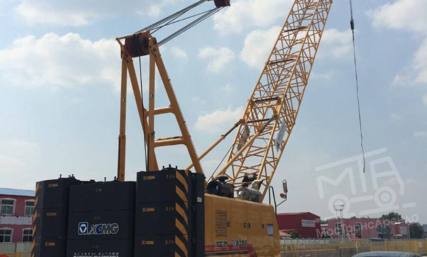 Аренда гусеничного крана XCMG XGC75 thumbnail 2