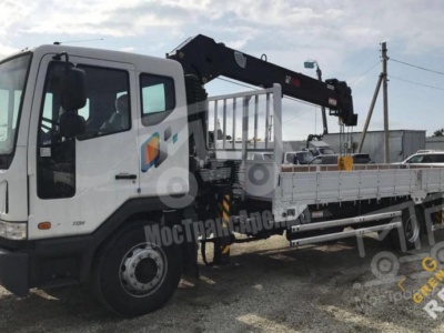 Аренда манипулятора Daewoo с грузоподъемностью стрелы 6 тонн и грузоподъемностью борта 7 тонн