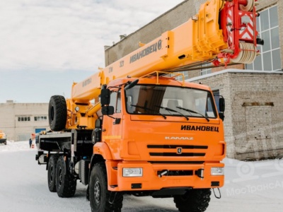Аренда автокрана Ивановец - 32 тонны
