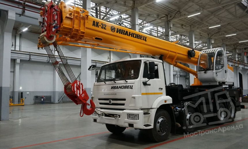 Аренда автокрана Ивановец - 32 тонны thumbnail 2