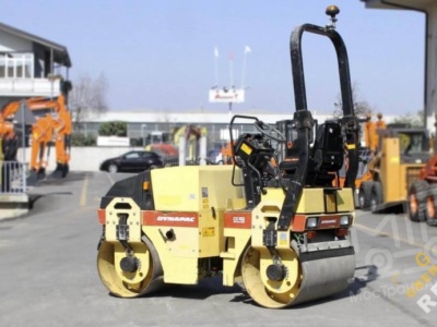 Аренда грунтового катка Dynapac CC102 - 2,4 тонны
