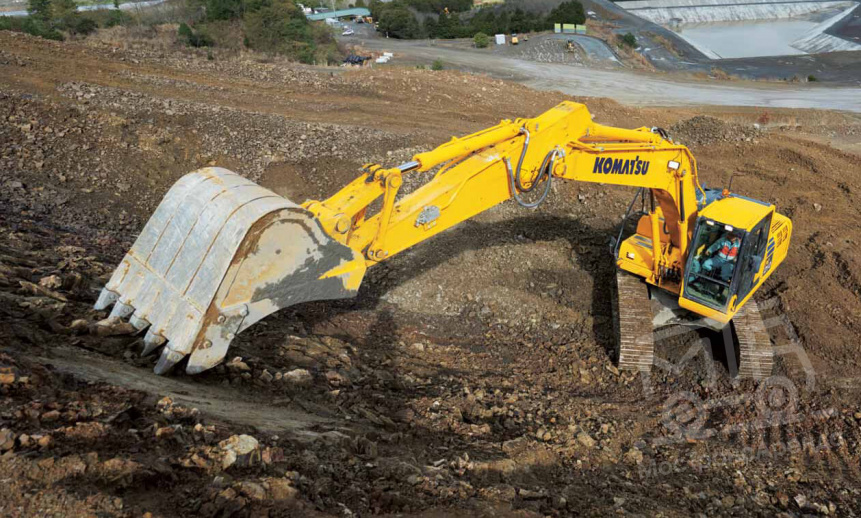 Аренда гусеничного экскаватора Komatsu PC210 thumbnail 3