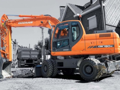 Аренда колесного экскаватора Doosan DX190W