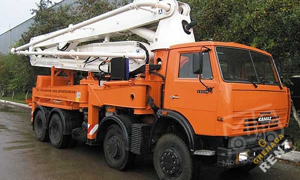 Аренда бетононасоса КАМАЗ АБН 75/37 - 37 м thumbnail 1