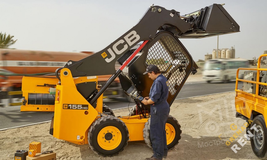 Аренда мини-погрузчика JCB 155 thumbnail 1