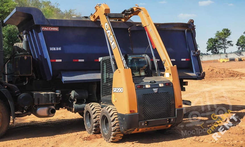 Аренда мини-погрузчика CASE SR200 thumbnail 3