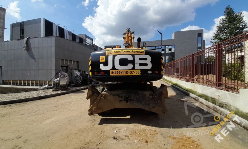 Аренда колесного экскаватора JCB JS 200W thumbnail 2