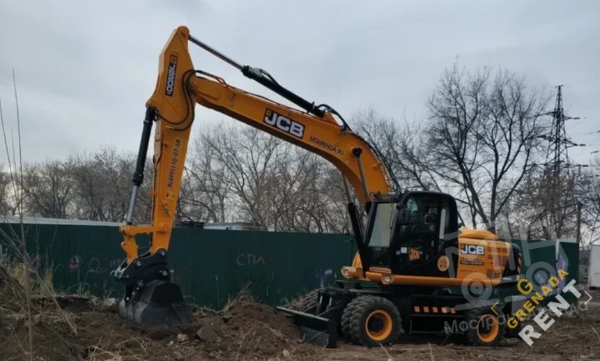 Аренда колесного экскаватора JCB JS 200W thumbnail 4
