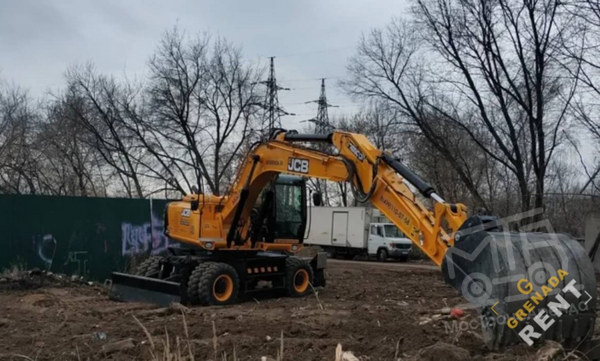 Аренда колесного экскаватора JCB JS 200W thumbnail 5