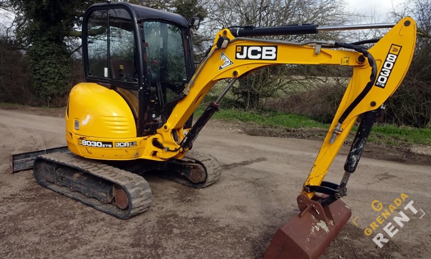 Аренда мини-экскаватора JCB 8030 ZTS thumbnail 1