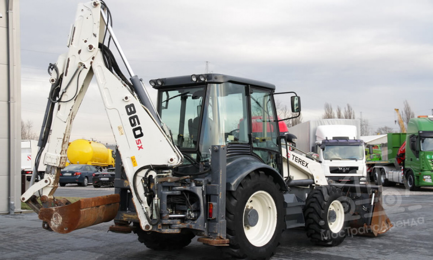 Аренда экскаватора-погрузчика Terex 860 thumbnail 2