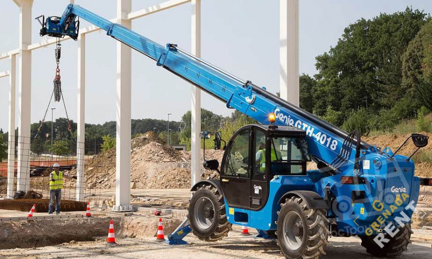 Аренда телескопического погрузчика GENIE GTH-4018 thumbnail 2