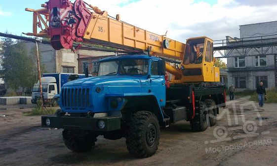 Аренда автокрана Углич - 35 тонн Вездеход thumbnail 0