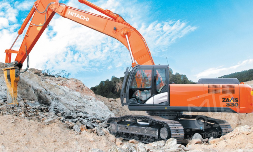 Аренда гусеничного экскаватора Hitachi ZX330-5G thumbnail 0