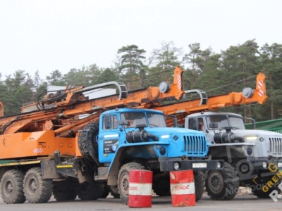 Аренда ямобура МРК-750А4 на базе Урал-4320