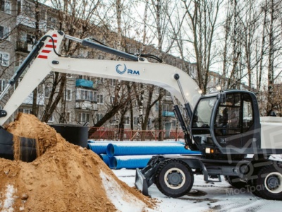 Аренда колесного экскаватора Terex EK-18