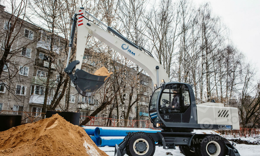 Аренда колесного экскаватора Terex EK-18 thumbnail 1