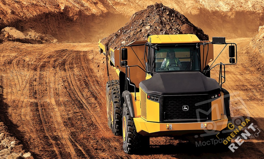 Аренда сочлененного самосвала John Deere 370E thumbnail 2