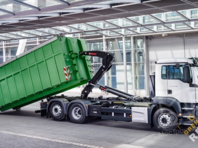 Аренда бункеровоза MAN Мультилифт - 20 м3 26 тонн