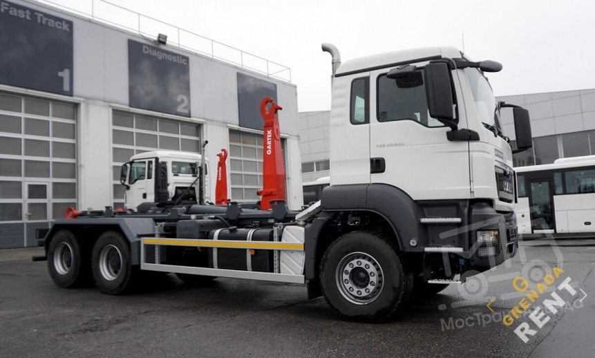 Аренда бункеровоза MAN Мультилифт - 20 м3 26 тонн thumbnail 1