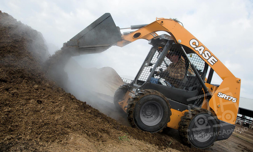 Аренда мини-погрузчика CASE SR175 thumbnail 0