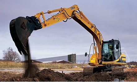 Аренда колесного экскаватора JCB JS 130W thumbnail 2