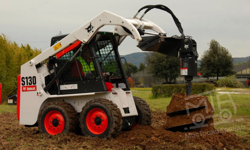 Аренда мини-погрузчика с гидробуром thumbnail 1