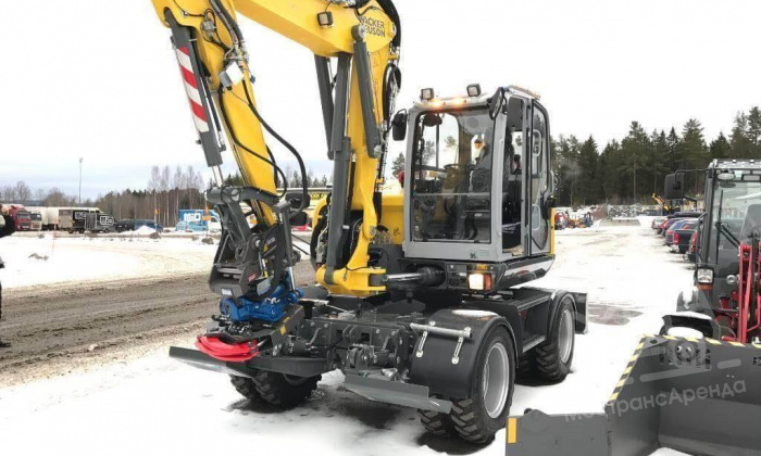 Аренда колесного экскаватора Wacker Neuson EW100 thumbnail 3