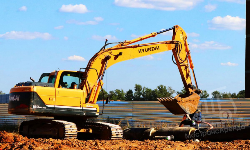 Аренда гусеничного экскаватора Hyundai R180LC-9S thumbnail 0