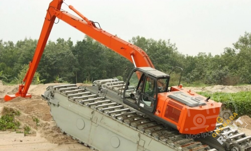 Аренда плавающего экскаватора AmphiMaster AM200 thumbnail 0