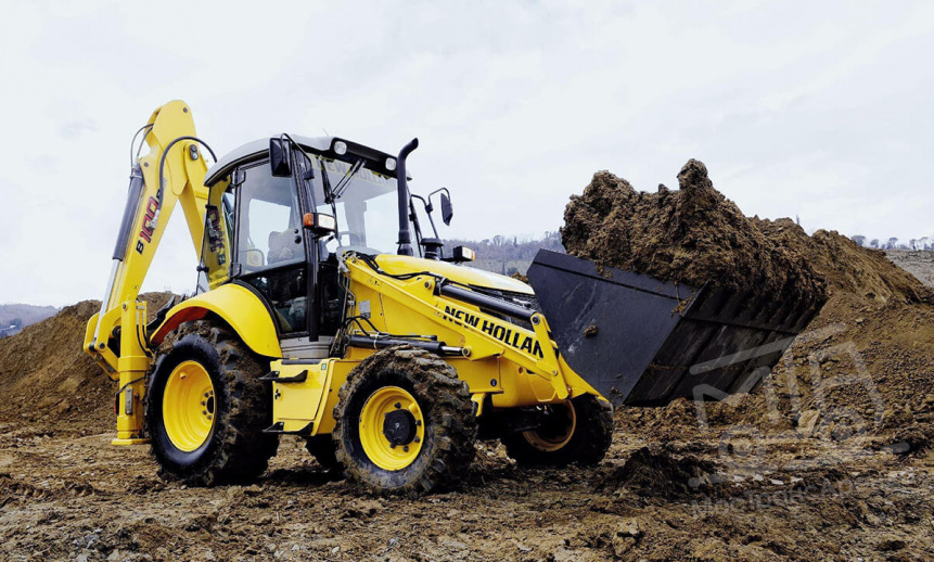 Аренда экскаватора-погрузчика New Holland B100B thumbnail 0
