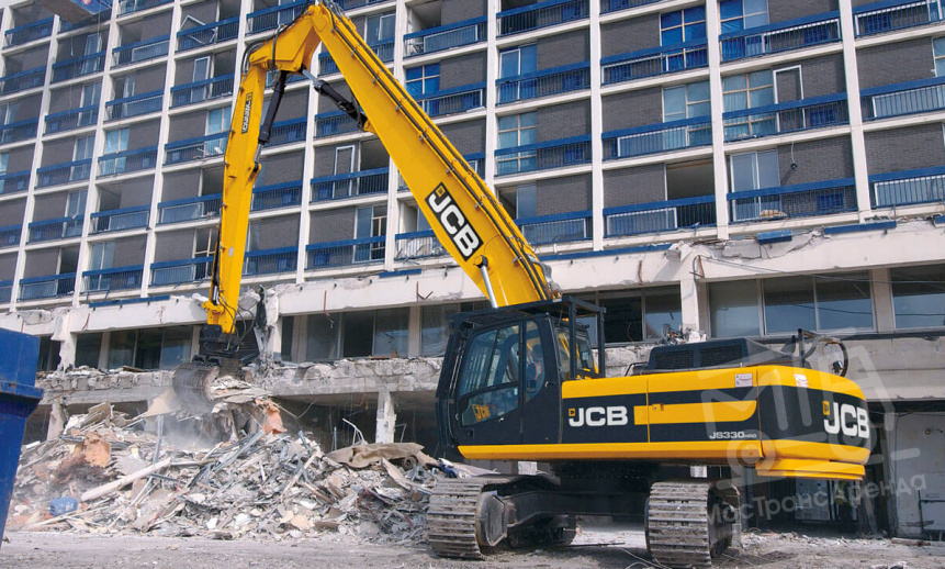 Аренда гусеничного экскаватора JCB JS 330 thumbnail 1