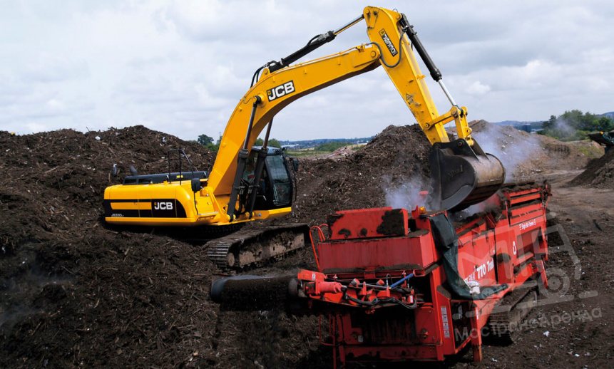 Аренда гусеничного экскаватора JCB JS 330 thumbnail 5