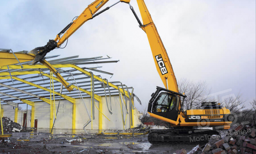 Аренда гусеничного экскаватора JCB JS 330 thumbnail 7