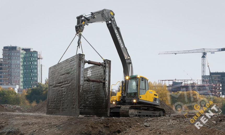 Аренда гусеничного экскаватора Volvo EC250D thumbnail 3