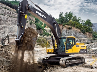 Аренда гусеничного экскаватора Volvo EC300D