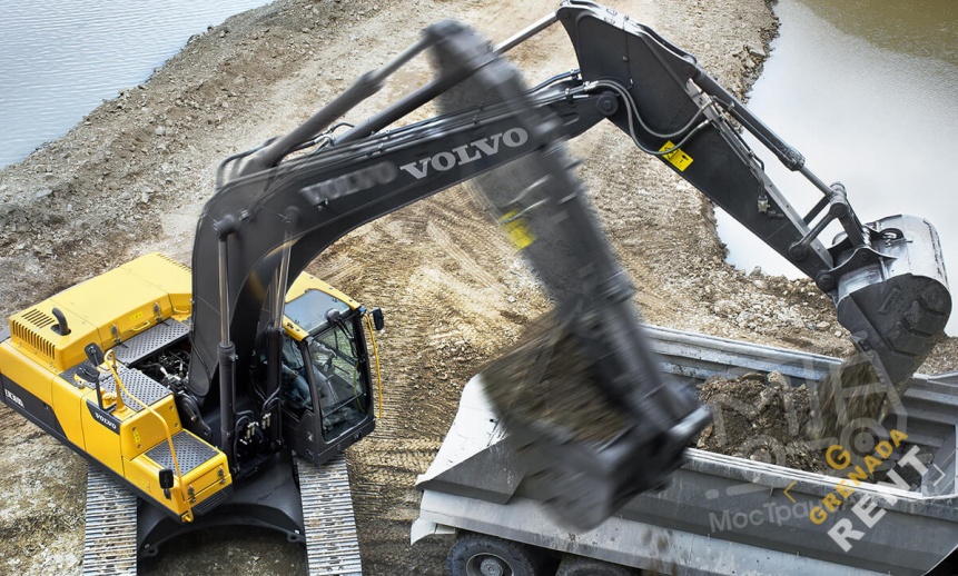 Аренда гусеничного экскаватора Volvo EC300D thumbnail 4