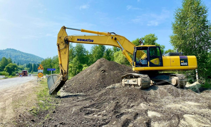 Гусеничный экскаватор Komatsu PC400 thumbnail 0