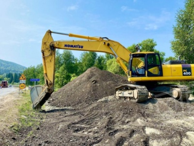Гусеничный экскаватор Komatsu PC400