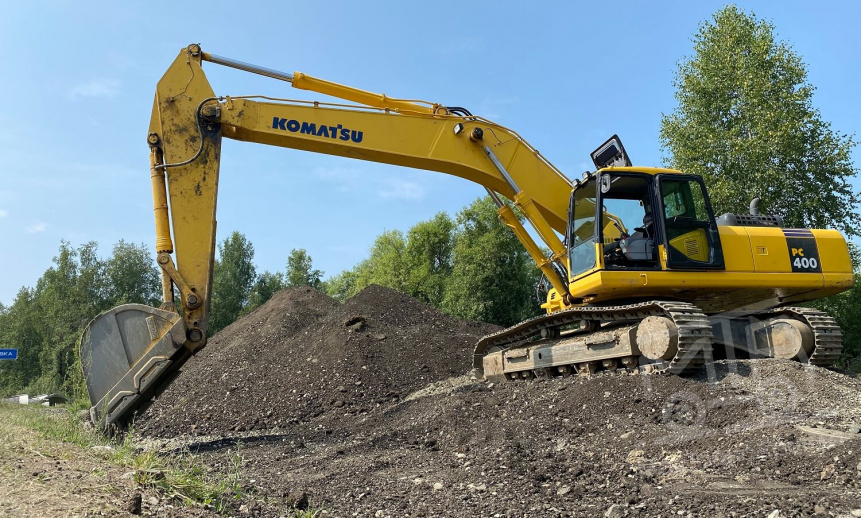 Гусеничный экскаватор Komatsu PC400 thumbnail 3