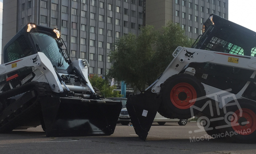 Аренда мини-погрузчика Bobcat S530 thumbnail 1