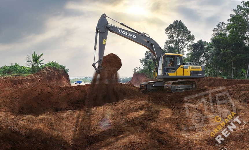 Аренда гусеничного экскаватора Volvo EC200D thumbnail 3