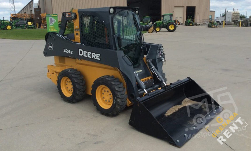 Аренда мини-погрузчика John Deere 324G thumbnail 2