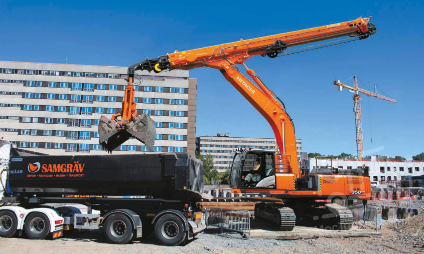 Аренда гусеничного экскаватора с грейфером 30 метров thumbnail 4