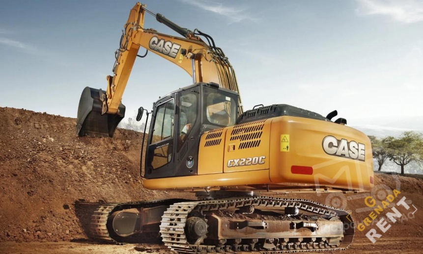 Аренда гусеничного экскаватора Case CX220C LC thumbnail 1