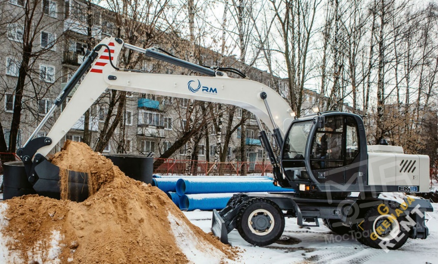 Аренда колесного экскаватора Terex EK-18 thumbnail 0