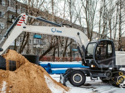 Аренда колесного экскаватора Terex EK-18