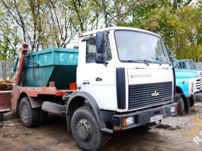 Аренда мусоровоза МАЗ МКС-3501 - 8 м3 9 тонн